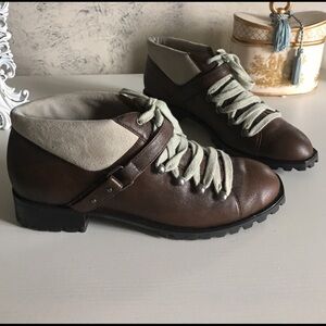 Bettye Muller Zenith lace up booties